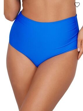 NWT Sunsets Electric Blue Capri High-Waist Bottom